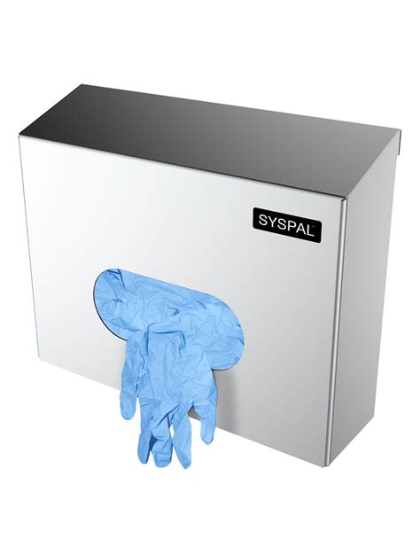 metal glove box dispenser|disposable glove and apron dispenser.